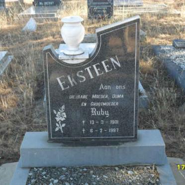 EKSTEEN Ruby 1901-1997