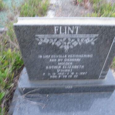 FLINT Esther Elizabeth nee FOURIE 1912-1987