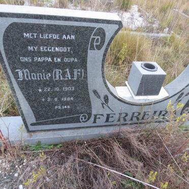 FERREIRA R.A.F. 1903-1984