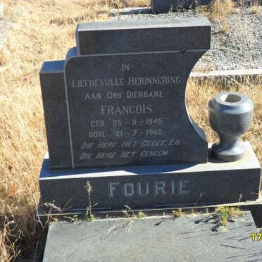 FOURIE Francois 1945-1966