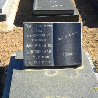 GROBBELAAR Jan Albertus 1908-1976