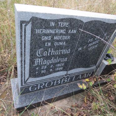 GROBBELAAR Catharina Magdalena 1928-1995