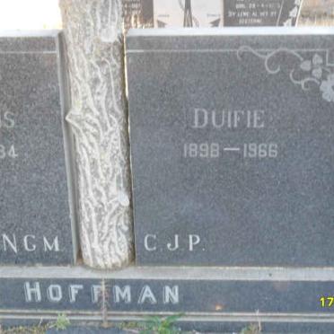 HOFFMAN N.G.M. 1884-1984 &amp; C.J.P. 1898-1966
