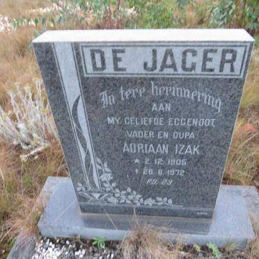 JAGER Adrian Izak, de 1905-1972