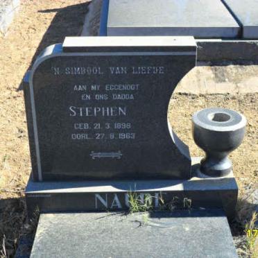 NAUDE Stephen 1898-1963