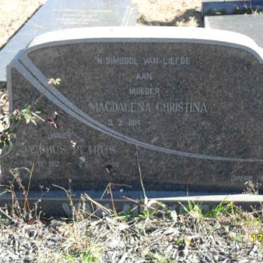 NIEKERK Jacobus Petrus, van 1912-1969 &amp; Magdalena Christina 1914-