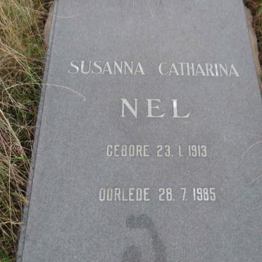 NEL Susanna Catharina 1913-1985
