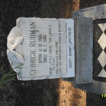 RUDMAN George 1964-1965