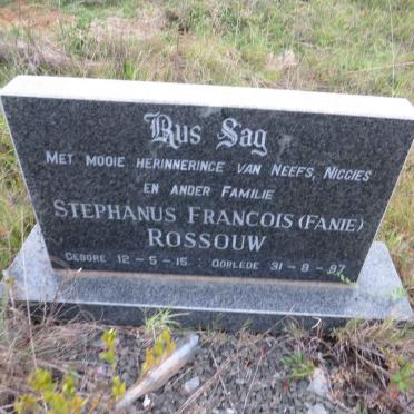ROSSOUW Stephanus Francois 1915-1997