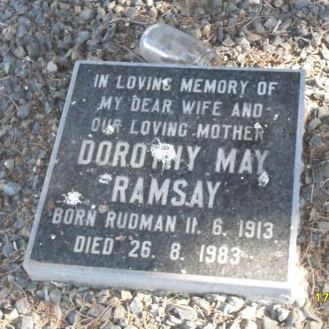 RAMSAY Dorothy May nee RUDMAN 1913-1983