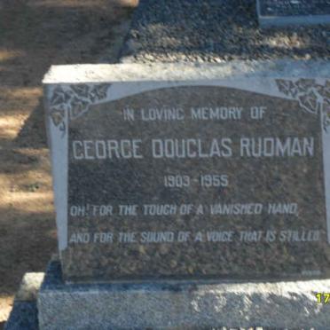 RUDMAN George Douglas 1903-1955