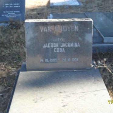 ROOYEN Jacoba Jacomina, van nee STEYN 1905-1979
