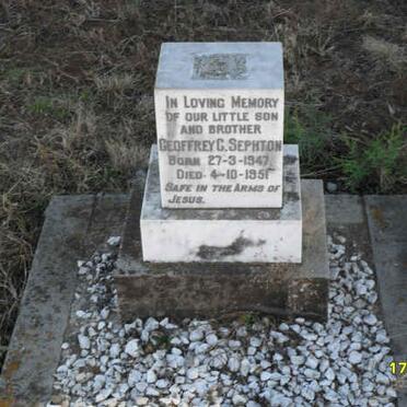 SEPHTON Geoffrey C. 1947-1951