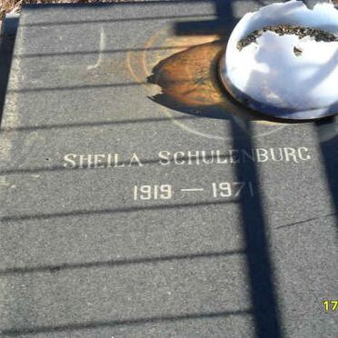 SCHULENBURG Sheila 1919-1971