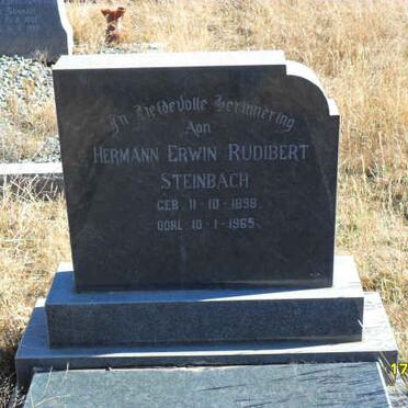 STEINBACH Hermann Erwin Rudibert 1898-1965