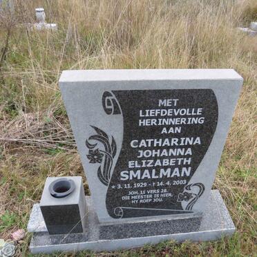 SMALMAN Catharina Johanna Elizabeth 1929-2003