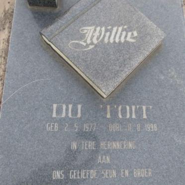 TOIT Willie, du 1977-1998