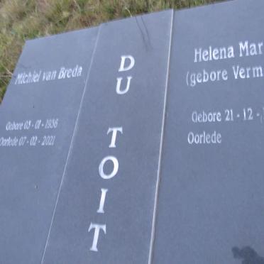 TOIT Michiel van Breda, du 1936-2021 & Helena Maria VERMAAK 1939-