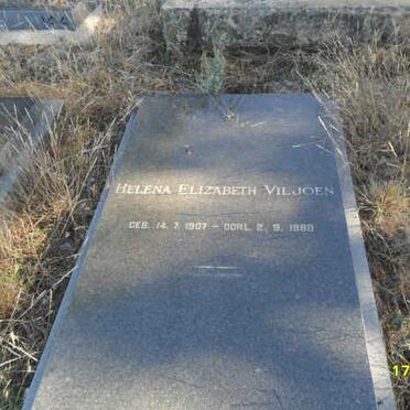 VILJOEN Helena Elizabeth 1907-1980