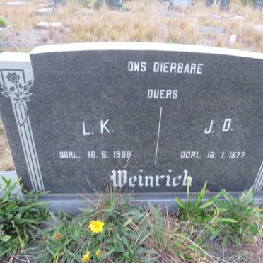 WEINRICH L.K. -1988 &amp; J.D. -1977