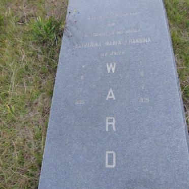 WARDE Catharina Maria Fransina nee VENTER 1895-1979 _2