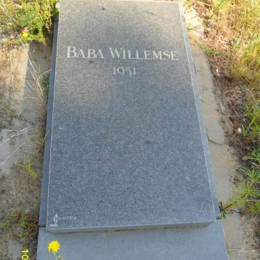 WILLEMSE Baba 1951-1951