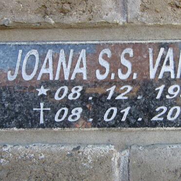 ZYL Joana S.S., van 1938-2018
