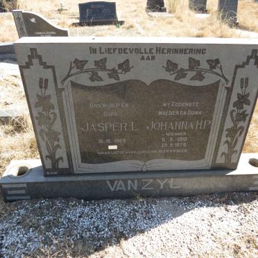 ZYL Jasper L., van 1909-1986 &amp; Johanna H.P. WIESNER  1910-1970