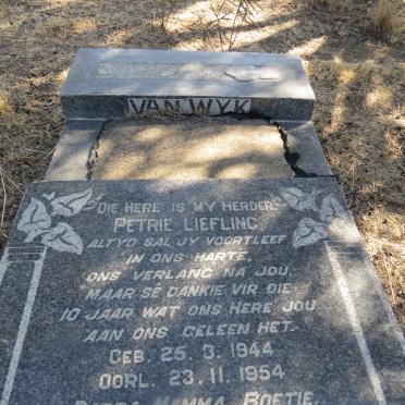 WYK Petrie, van 1944-1954