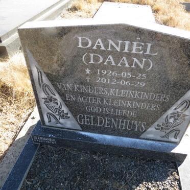 GELDENHUYS Daniel 1926-2012