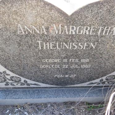 THEUNISSEN Anna Margretha 1918-1963