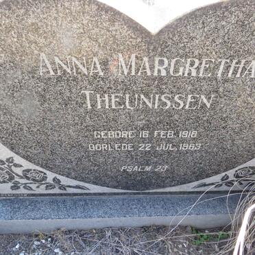 THEUNISSEN Anna Margretha 1918-1963