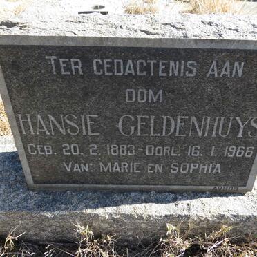 GELDENHUYS Hansie 1883-1966