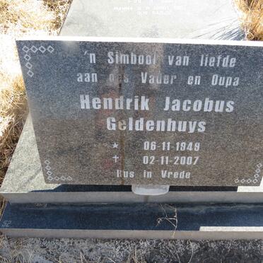 GELDENHUYS Hendrik Jacobus 1949-2007