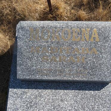 MOKOENA  Maditaba Sarah