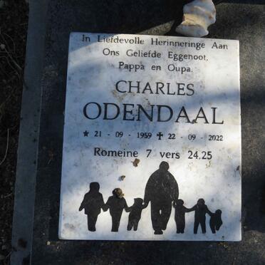 ODENDAAL Charles 1959-2022