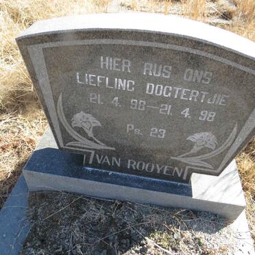 ROOYEN, van 1998-1998