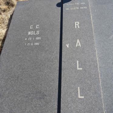 RALL C.C. 1885-1980 &amp; J.J. 1885-1981