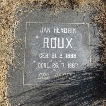 ROUX Jan Hendrik 1898-1967