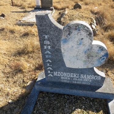 TSABALALA Mzondeki Samson 1972-2012