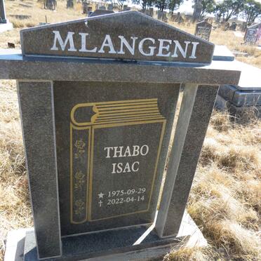 MLANGENI Thabo Isac 1975-2022