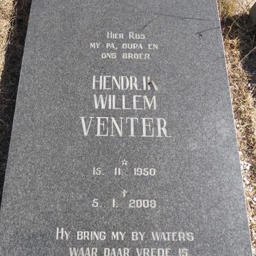 VENTER Hendrik Willem 1950-2008