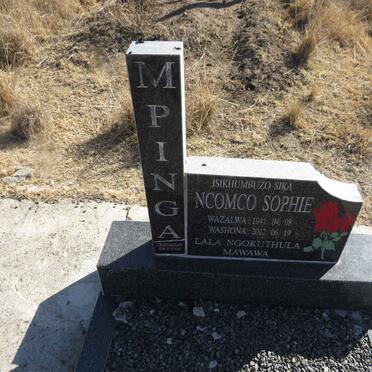 MPINGA Ncomco Sophie 1941-2012