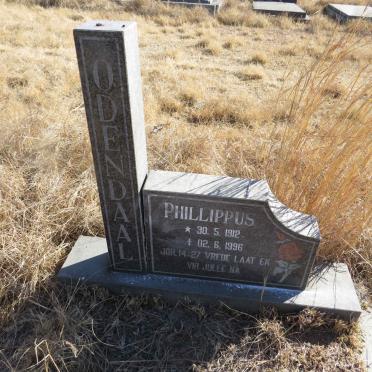 ODENDAAL Phillippus 1912-1996