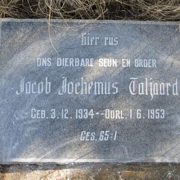 TALJAARD Jacob Jochemus 1934-1953