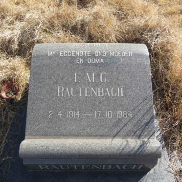 RAUTENBACH E.M.C. 1914-1984