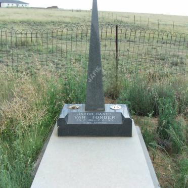 TONDER Jacob Daniel, van 1911-1974