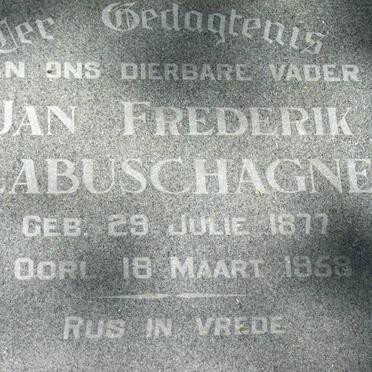 LABUSCHAGNE Jan Frederik 1877-1958 &amp; Helena Magdalena SWANEPOEL 1882-1935