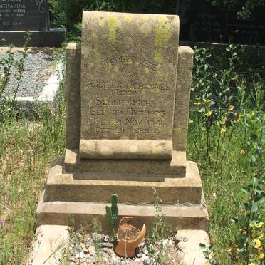 SCHLEBUSCH Andries Johannes 1923-1941