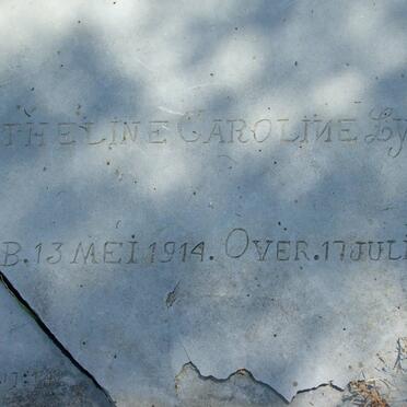 LYNCH Catheline Caroline 1914-1919 